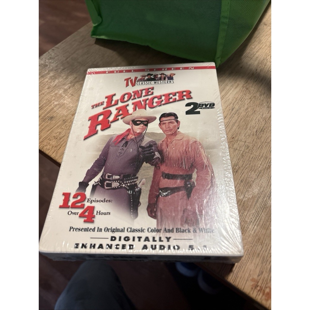 The Lone Ranger - 12 Episodes - 2 DVDs (New/Unopened)